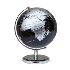 Globo Terráqueo 14cm Ø Base de Metal