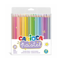 Lapices Carioca Pastel x 24 unidades