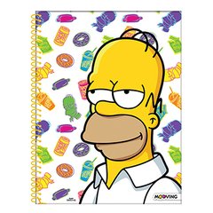 Cuaderno Mooving Anillado Rayado The Simpsons