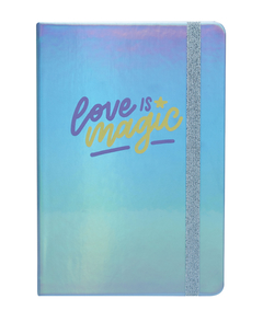 Cuaderno Mooving Notebook Pop A5 Bullet Journal Cosido Love Is Magic