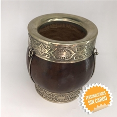 MATE CALABAZA IMPERIAL CRIOLLO ALPACA - comprar online