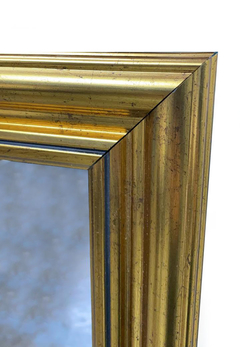Espejo con marco moldurado Oro Vintage 130cm x 70cm - comprar online
