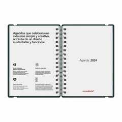 AGENDA VACAVALIENTE STUDIO ROSA DIARIA 2024 - comprar online