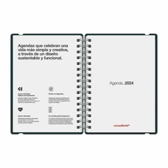 AGENDA VACAVALIENTE STUDIO BLack DIARIA 2024 - comprar online