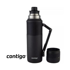 Termo Contigo Acero Inoxidable Negro 1,1 lts con Manija