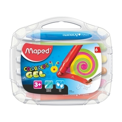 LAPICES MAPED COLOR´PEPS GEL X 6