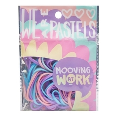 BANDAS ELASTICAS MOOVING PASTEL X 16 GRS