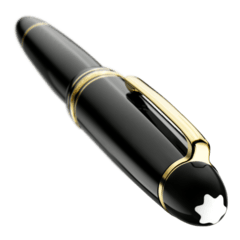 Imagen de Roller Montblanc Meisterstück LeGrand Gold