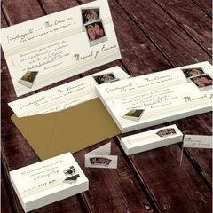 Invitación de Casamiento Sobre A4