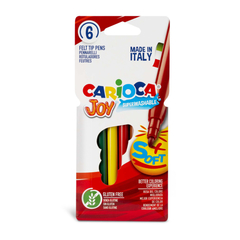 Marcadores Carioca Joy caja x 6 unidades