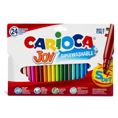 Marcadores Carioca Joy caja x 24 unidades