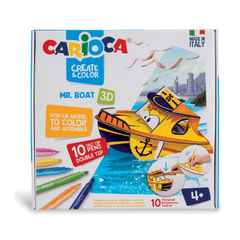 Carioca Create & Color Barco 3D