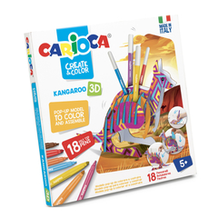 Carioca Create & color Canguro 3D