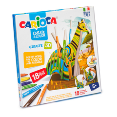 Carioca Create & color Jirafa 3D