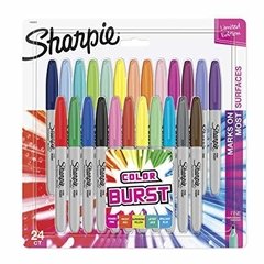 Marcadores Sharpie Color Burst x 24 unidades