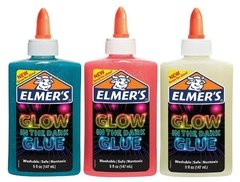 Adhesivo Elmer`s Glow In The Dark Glue Brilla En La Oscuridad