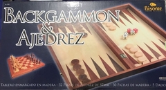 AJEDREZ & BACKGAMMON 2 EN 1