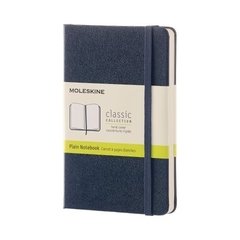 Cuaderno Moleskine Classic Pocket Tapa Dura Azul Liso