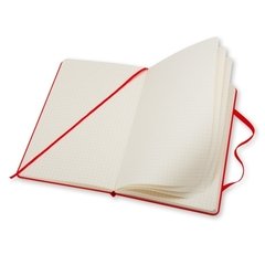 Cuaderno Moleskine Classic Large Tapa Dura Rojo Cuadriculado - comprar online