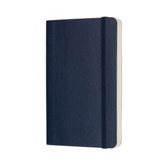 Cuaderno Moleskine Classic Pocket Tapa Flexible Azul Liso en internet