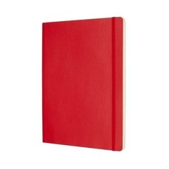 Cuaderno Moleskine Classic Extra Large Tapa Flexible Rayado Rojo - comprar online