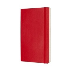 Cuaderno Moleskine Classic Large Tapa Flexible Rojo Liso - comprar online