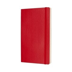 Cuaderno Moleskine Classic Large Tapa Flexible Rojo Rayado - comprar online
