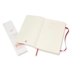 Cuaderno Moleskine Classic Large Tapa Flexible Rojo Liso en internet