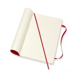 Cuaderno Moleskine Classic Large Tapa Flexible Rojo Rayado - GBT Gift & Stationary
