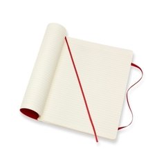 Cuaderno Moleskine Classic Extra Large Tapa Flexible Rayado Rojo - tienda online