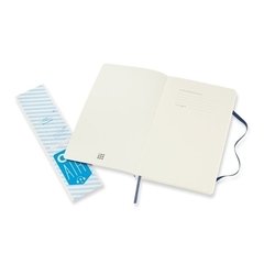 Cuaderno Moleskine Classic Large Tapa Flexible Azul Rayado en internet