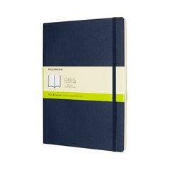 Cuaderno Moleskine Classic Extra Large Tapa Flexible Liso Azul