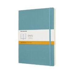 Cuaderno Moleskine Classic Extra Large Tapa Flexible Liso Azul Ultra