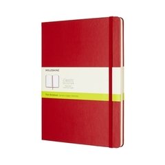 Cuaderno Moleskine Classic Pocket Tapa Dura Rojo Rayado