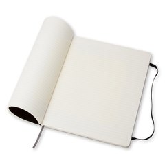 Cuaderno Moleskine Classic Extra Large Tapa Flexible Rayado Negro - tienda online