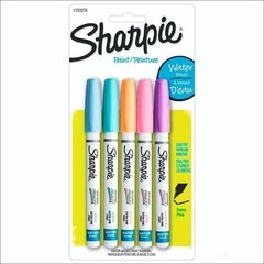 MARCADORES SHARPIE PAINT X5 COLORES PASTELES