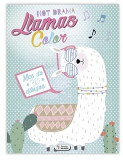 LIBRO PARA COLOREAR SUPER LLAMAS COLOR