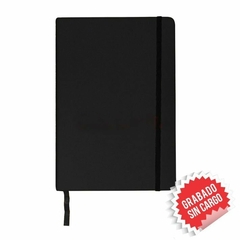 Cuaderno Talbot Encuadernado Negro GRIS