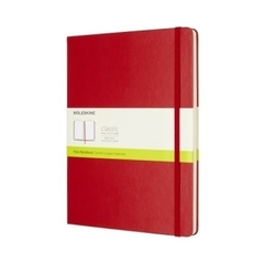 Cuaderno Moleskine Classic Large Tapa Dura Rojo Liso