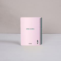 CUADERNO FERA Colorblock Rosa - comprar online