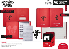 Cuaderno Mooving Notebook A5 Bullet Journal Mickey Mouse - comprar online