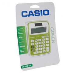 CALCULADORA CASIO MS6NC-GN GREEN - comprar online