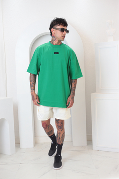 Camiseta Oversized Verde Bandeira - MAFIUSU