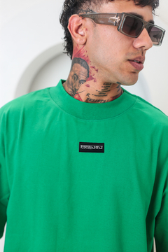 Camiseta Oversized Verde Bandeira - loja online