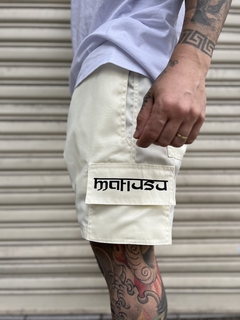 Shorts Mafiusu Cargo Sarja Off White Lapela na internet