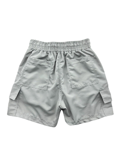 Shorts Mafiusu Cargo RipStop Cinza - MAFIUSU