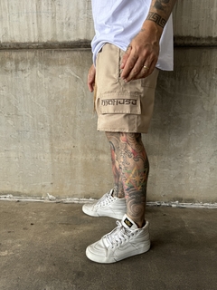 Shorts Mafiusu Sarja Cargo Creme - comprar online