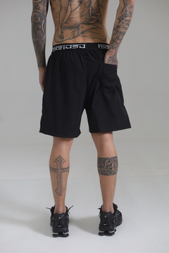 Shorts Mafiusu Masculino Elastan Preto na internet