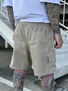 Shorts Mafiusu Cargo Sarja Logo Areia - loja online