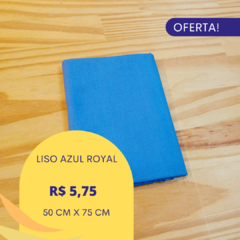 Tricoline Azul Royal 50x75cm